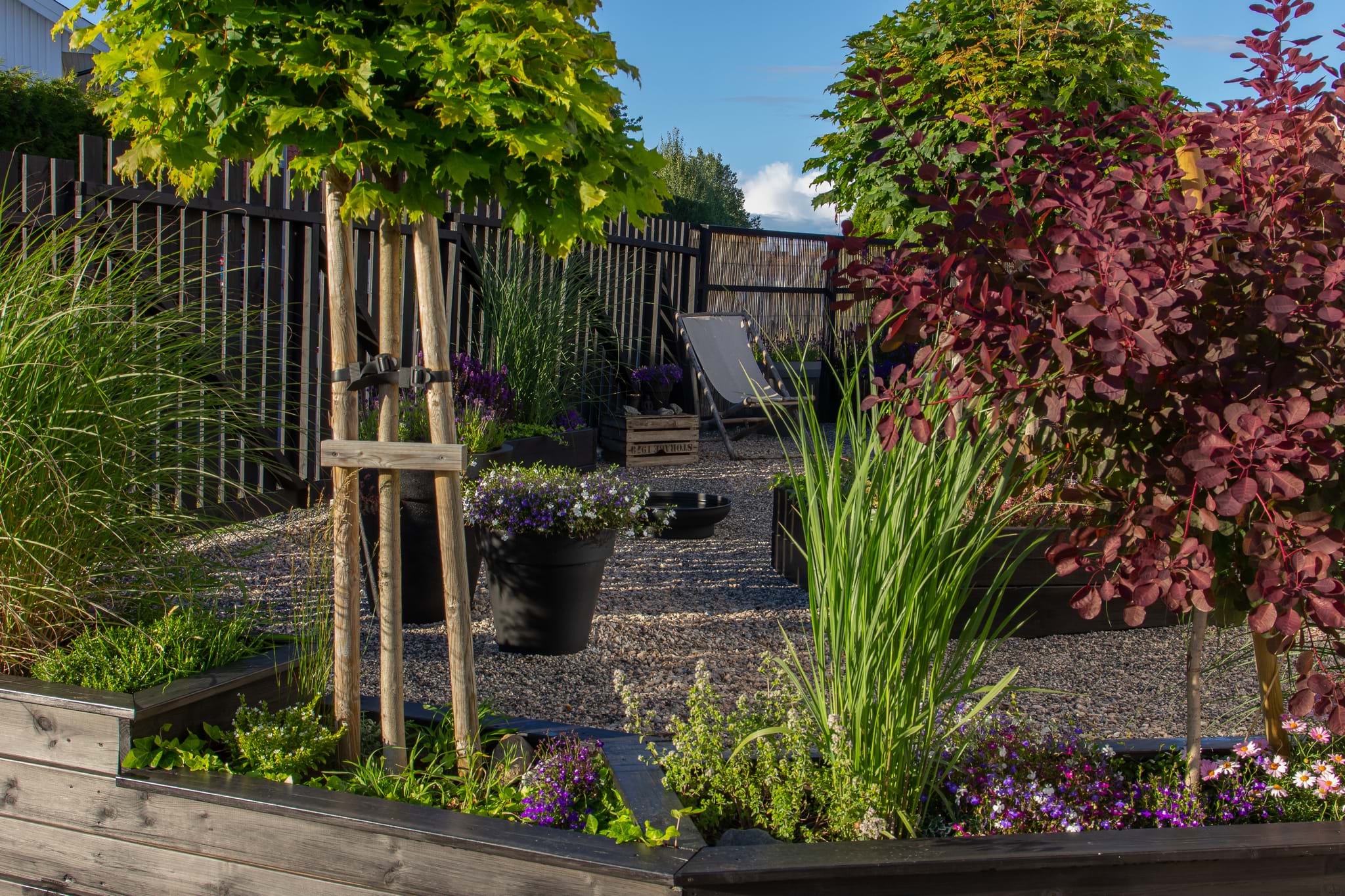 Sylvias hage Larkollen